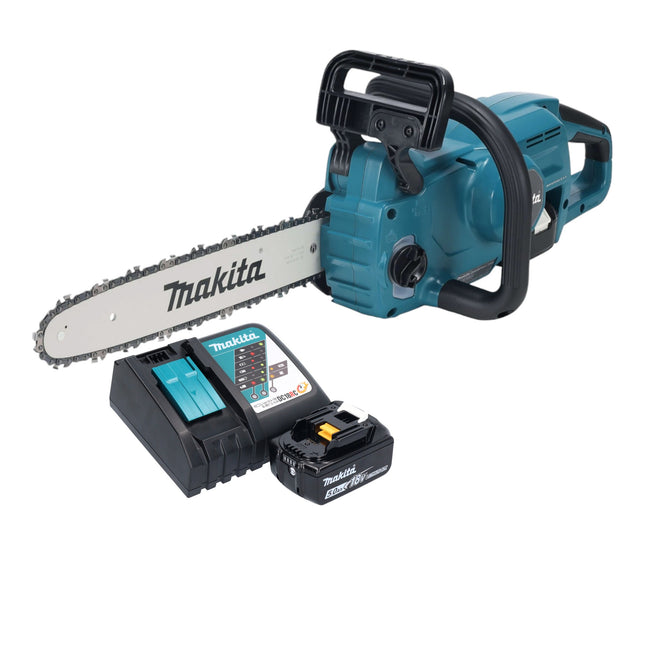 Makita DUC 357 RTX3 cordless chainsaw 18 V 35 cm brushless + 1x battery 5.0 Ah + charger
