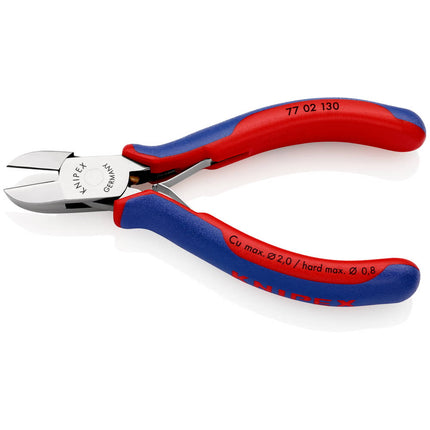 KNIPEX Pince coupante latérale électronique  longueur 130 mm forme 0 ( 4000794259 )