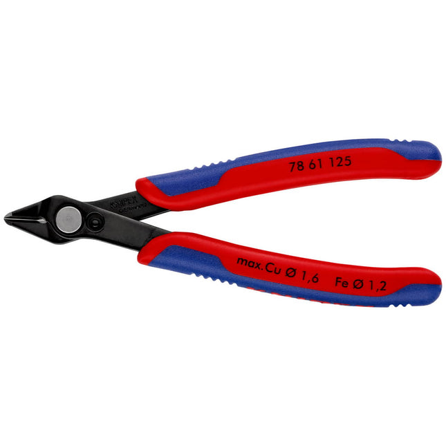 KNIPEX Electronics diagonal cutters Super-Knips(R) length 125 mm shape 6 ( 4000810505 )