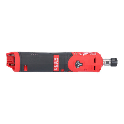Amoladora recta a batería Milwaukee M12 FDGS-401 12 V 6/8 mm sin escobillas + 1x batería 4,0 Ah + cargador