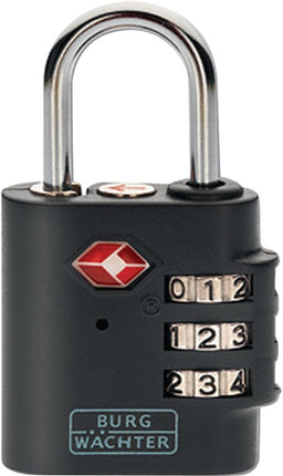 Lucchetto combinato BURG-WÄCHTER TSA 77 larghezza corpo serratura 30 mm ( 3000253288 )