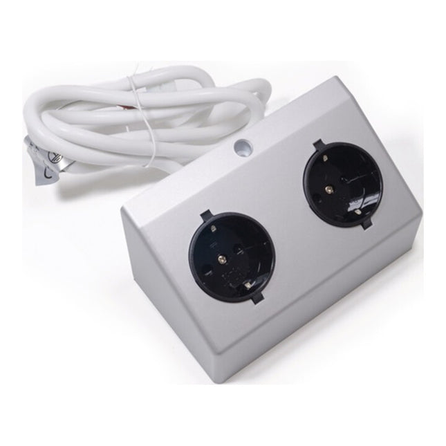 Enchufe doble de superficie L&S 230 V ( 3000550100 )