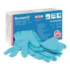 HONEYWELL guantes desechables Dermatril 740 talla 9 azul ( 4000371730 )