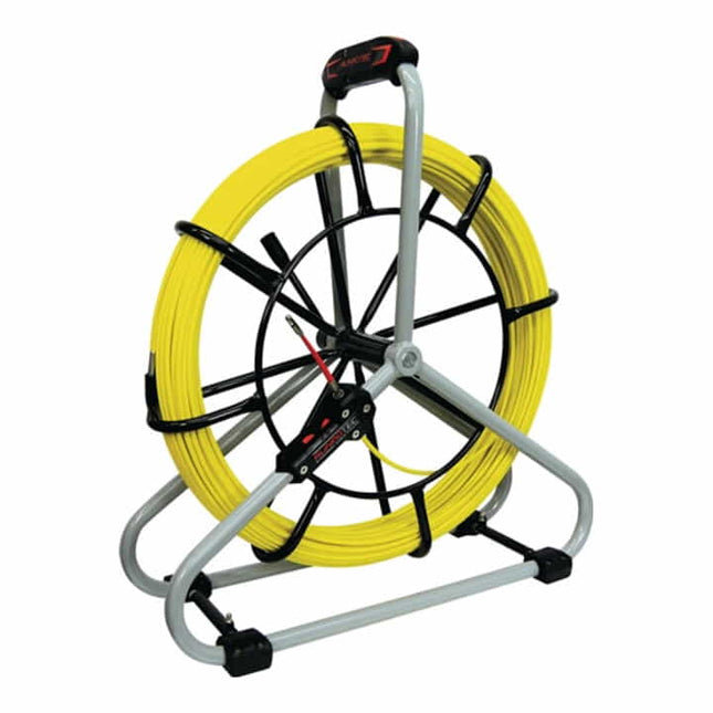 RUNPOTEC asta in fibra di vetro set professionale nastro lunghezza 80 m raggio di curvatura 168 mm ( 4000817962 )