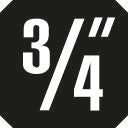 GEDORE slip-on ratchet 754-04 3/4 ″ Right-hand action ( 4000821787 )