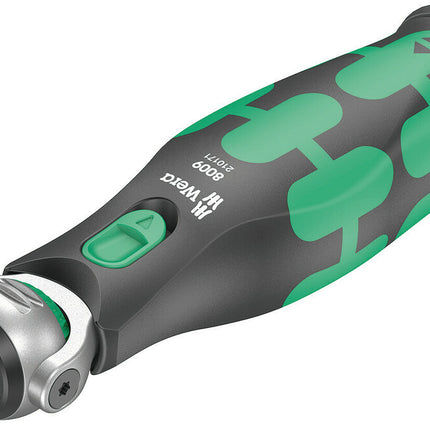 WERA Grzechotka obrotowo-zwrotna 8009 Zyklop Pocket Set 1 3/8 ″ + 1/4 ″ 72 zęby ( 4000822450 )