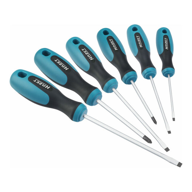 Juego de destornilladores HAZET 810/6 6 piezas ranurado / PH ( 4000822830 )