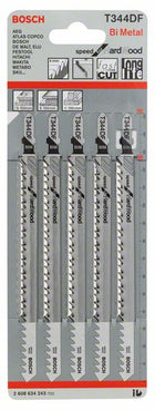 BOSCH Brzeszczot do wyrzynarki T 344 DF Speed do twardego drewna L.152mm podziałka zębów 4mm ( 4000837569 )