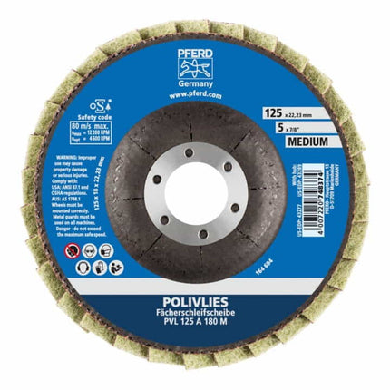 PFERD flap disc POLIVLIES Ø 125 mm medium grit ( 4000842604 )