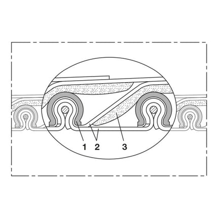 Manguera de aspiración y soplado NORRES TIMBERDUC(R) PUR 531 AS Ø interior 80 mm ( 4501400801 )