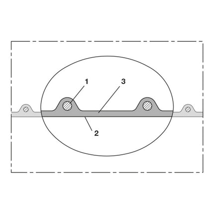 NORRES AIRDUC(R) PUR 351 FOOD suction and delivery hose Inner Ø 32 mm Outer Ø 40.00 mm ( 4501402278 )