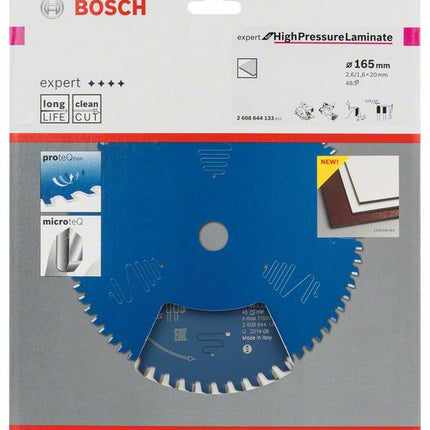 BOSCH Lame pour scie circulaire  Ø extérieur 165 mm Nombre de dents 48 HL ( 8000342150 )