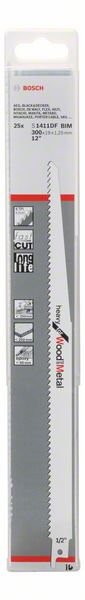 BOSCH Reciprocating saw blade S 1411 DF Length 300 mm Width 19 mm ( 8000343740 )