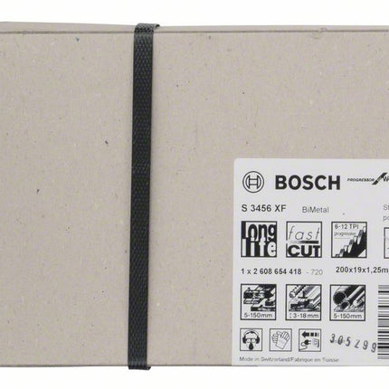 BOSCH Reciprocating saw blade S 3456 XF Length 200 mm Width 19 mm ( 8000343742 )