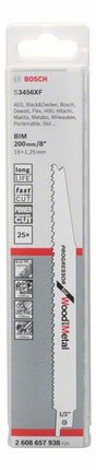 BOSCH Reciprocating saw blade S 3456 XF Length 200 mm Width 19 mm ( 8000343743 )