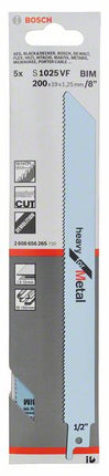 BOSCH Reciprocating saw blade S 1025 VF Length 200 mm Width 19 mm ( 8000343756 )