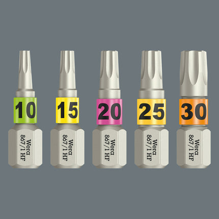 WERA Bit 867 TORX(R) HF 1/4 ″ TX 25 Longueur 25 mm ( 8002899413 )