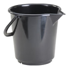 HÜNERSDORFF 10.5 litre HD polyethylene bucket, black ( 9000466940 )