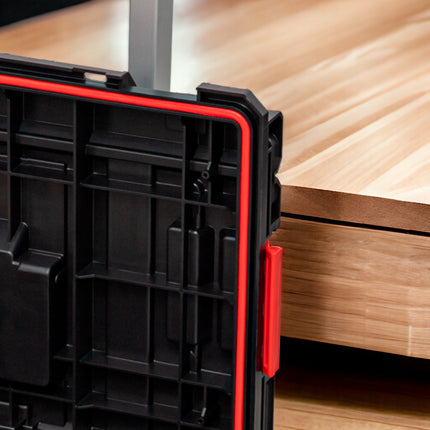 Toolbrothers RHINO XXL Cart Plus ECO - Mallette à outils mobile 52 l IP66 avec double poignée télescopique