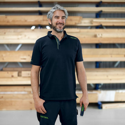 Festool Polo POL-FT1 L, azul oscuro, Hombre (203998)