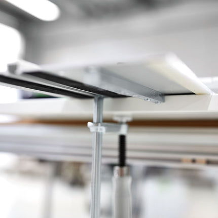 Tope longitudinal Festool LA-LR 32 FS (496938) para OF 900, OF 1000, OF 1010, OF 1400 en el sistema de hileras de agujeros FS-LR32