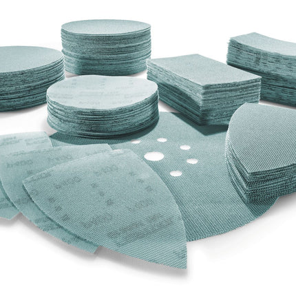 Festool STF 80x133 P100 GR NET/50 malla abrasiva Granate Net (203286) para RTS 400, RTSC 400, RS 400, RS 4, LS 130, HSK-A 80x130, HSK 80x133