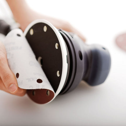 Disco de lijado Festool STF D125/8 P80 SA/25 zafiro (493127) para RO 125, ES 125, ETS 125, ETSC 125, ES-ETS 125, ES-ETSC 125, ETS EC 125, LEX 125