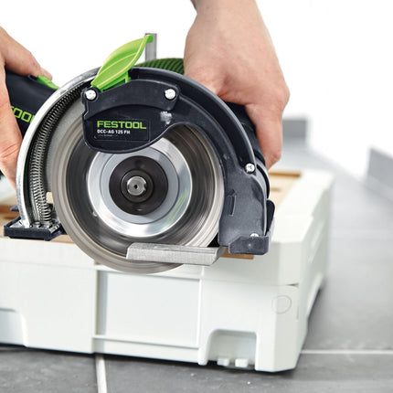 Festool DSC-AG 125 FH-Plus système de tronçonnage à main libre 1400 W 125 mm ( 576552 ) + Systainer