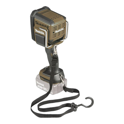 Makita DML 812 G1 lampada portatile a batteria 18 V 1250 lm LED verde oliva outdoor adventure special edition + 1x batteria ricaricabile 6,0 Ah - senza caricabatterie