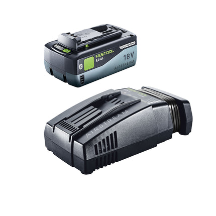Festool 18V 1x8.0/SCA16 energy set 1x batería recargable 18 V 8.0 Ah ( 577323 ) + cargador ( 576953 )