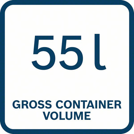 Bosch GAS 55 M AFC Professional wet/dry vacuum cleaner 1200 W 55 l dust class M ( 06019C3300 )