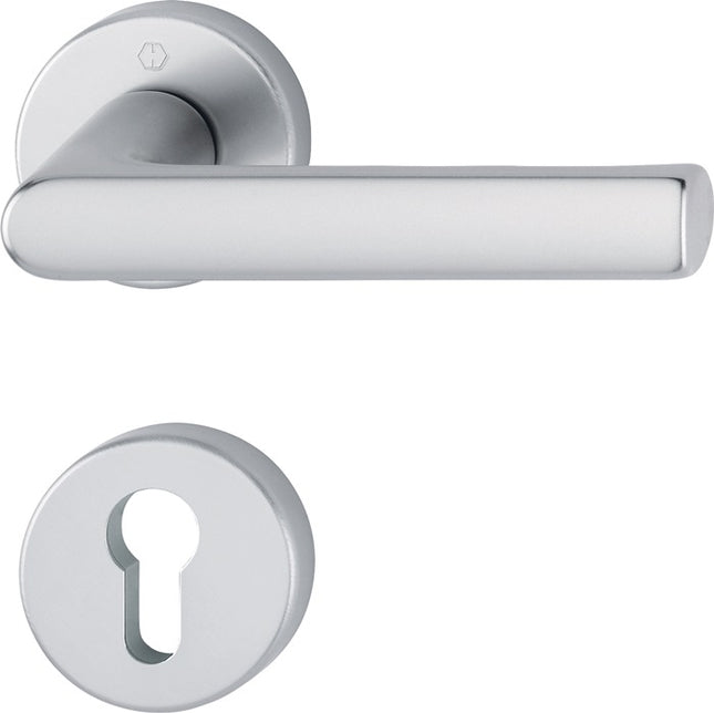 HOPPE Garniture à rosette Hambourg 1700 / 42KB/42KBS aluminium F1 ( 3000203127 )