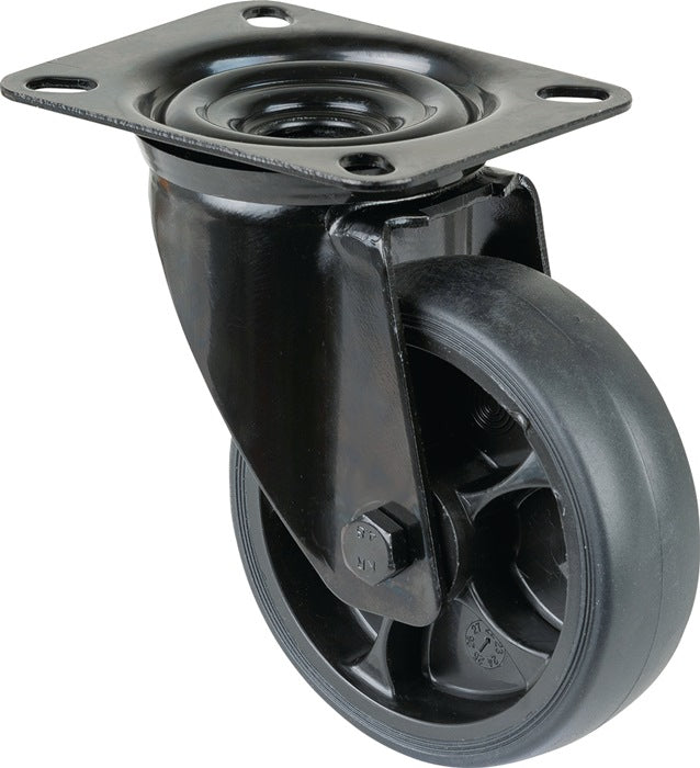 BS ROLLEN Swivel castor Wheel Ø 100 mm Load capacity 110 kg ( 3000275652 )