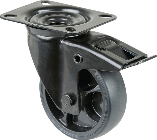 BS ROLLEN swivel castor  Wheel Ø 100 mm Load capacity 110 kg ( 3000275658 )