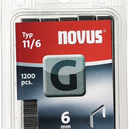 Clip de alambre plano NOVUS tipo G 11 B10,6xL6mm (4000813876)