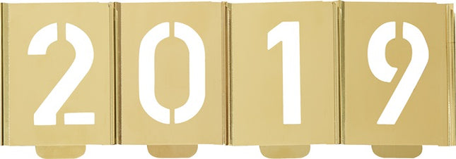 Juego de plantillas de marcado KUKKO 327 números 0 - 9 ( 4000871684 )