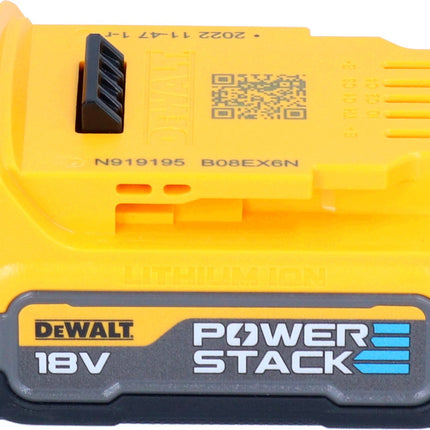 DeWalt DCF 620 NT atornillador en seco sin cable 18 V 30 Nm sin escobillas + 1x batería Powerstack 1,7 Ah + TSTAK - sin cargador