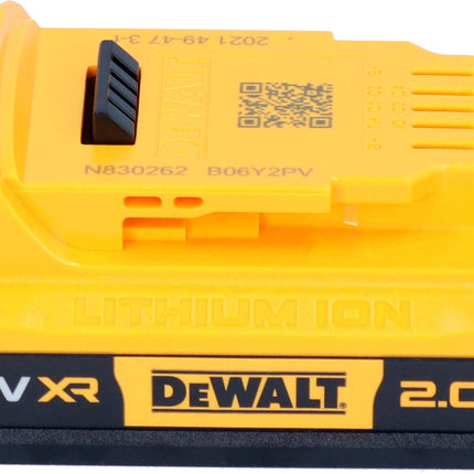 DeWalt DCF 620 NT cordless drywall screwdriver 18 V 30 Nm brushless + 1x rechargeable battery 2.0 Ah + TSTAK - without charger