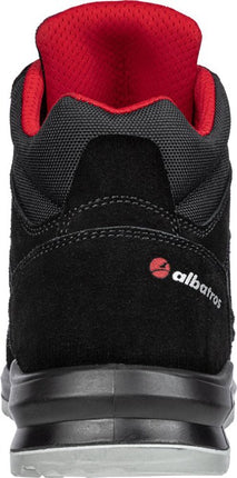 ALBATROS safety boots CLIFTON MID size 43 black/red ( 4300700683 )