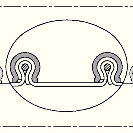 NORRES wąż ssący i dmuchawy CP VITON(R) 459 EC Ø wewnętrzna 50-51 mm ( 4501401302 )