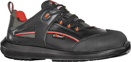 U.POWER zapato de seguridad Iroko talla 42 negro/rojo ( 4720000162 )
