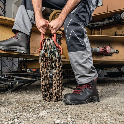 HAIX stivali di sicurezza AIRPOWER(R) XR3 taglia 9 (43) nero/rosso ( 4721000087 )