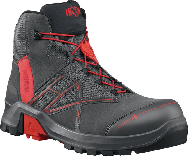 Botas de seguridad HAIX Connexis(R) GTX mid talla 9 (43) gris/rojo ( 4721000573 )