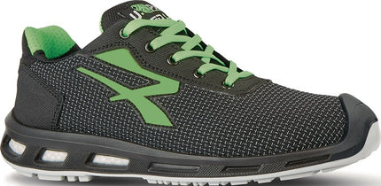 U.POWER scarpa di sicurezza RedLion STRONG taglia 45 nero/verde ( 8000419866 )