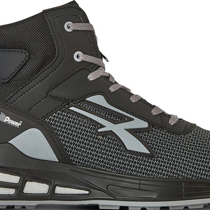 Botas de seguridad U.POWER Fantom talla 44 negro-gris (8000490014)