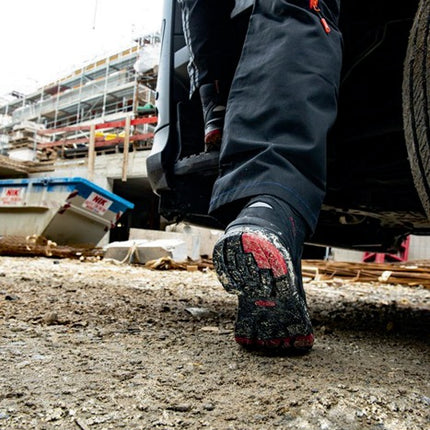 Botas de seguridad BAAK Braxton talla 44 negro/rojo ( 8000600320 )