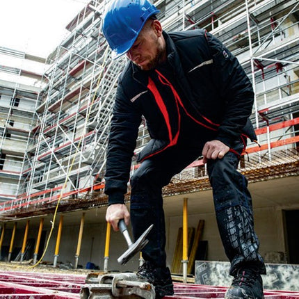 Botas de seguridad BAAK Braxton talla 44 negro/rojo ( 8000600320 )