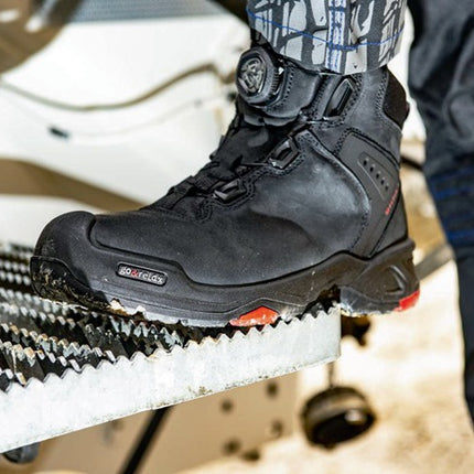 Botas de seguridad BAAK Braxton talla 44 negro/rojo ( 8000600320 )