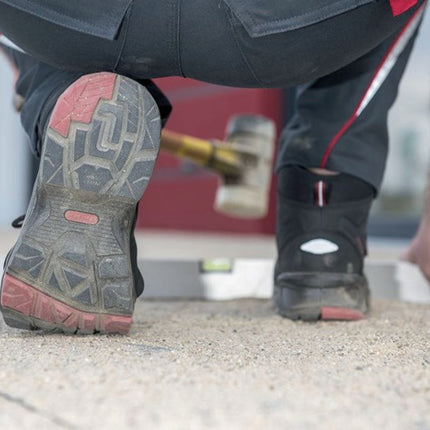 Botas de seguridad BAAK Braxton talla 44 negro/rojo ( 8000600320 )