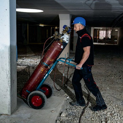 Botas de seguridad BAAK Braxton talla 44 negro/rojo ( 8000600320 )